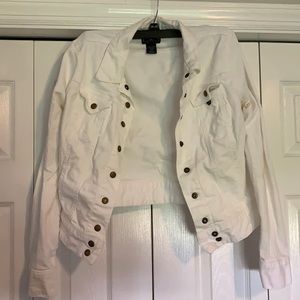 White Jean Jacket